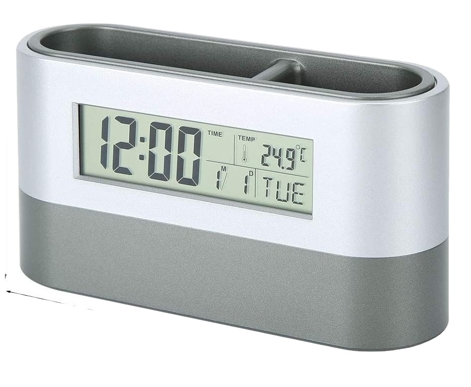 Pen Holders With Led Digital clock