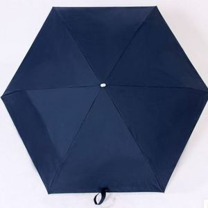 Two Color Auto Open With Sleeve Slim 3 Fold Umbrella UV Coated On Interior Panel Auto Open With Sleeve Umbrella