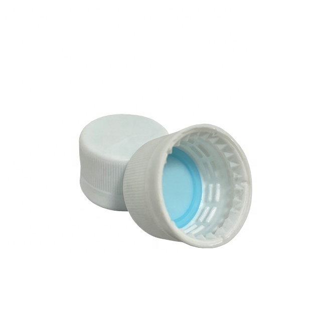 PCO 28MM Plastic Lids for Mineral Water Bottle 28-1881 Tamper Evident Cap White Color Closure