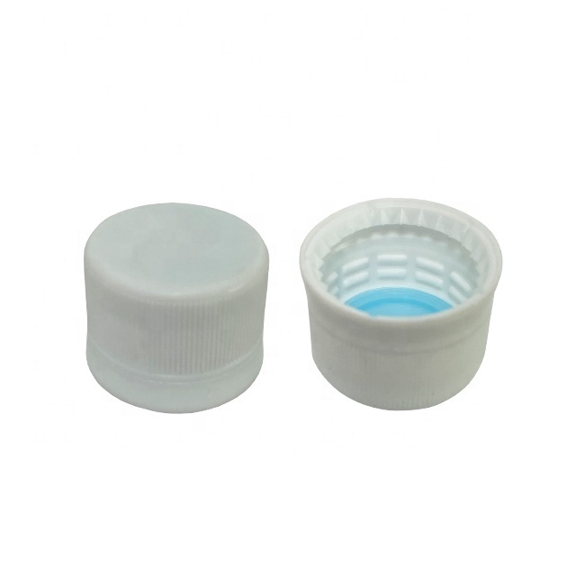 PCO 28MM Plastic Lids for Mineral Water Bottle 28-1881 Tamper Evident Cap White Color Closure