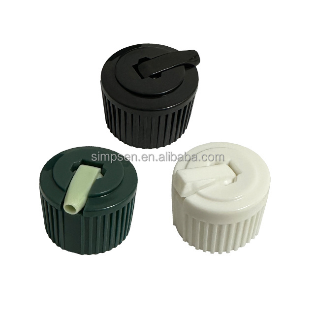 24/410 28/410 24mm 28mm plastic flip top cap 24 410 28 410 pp red black white disc top cover turret dispenser nozzle cap