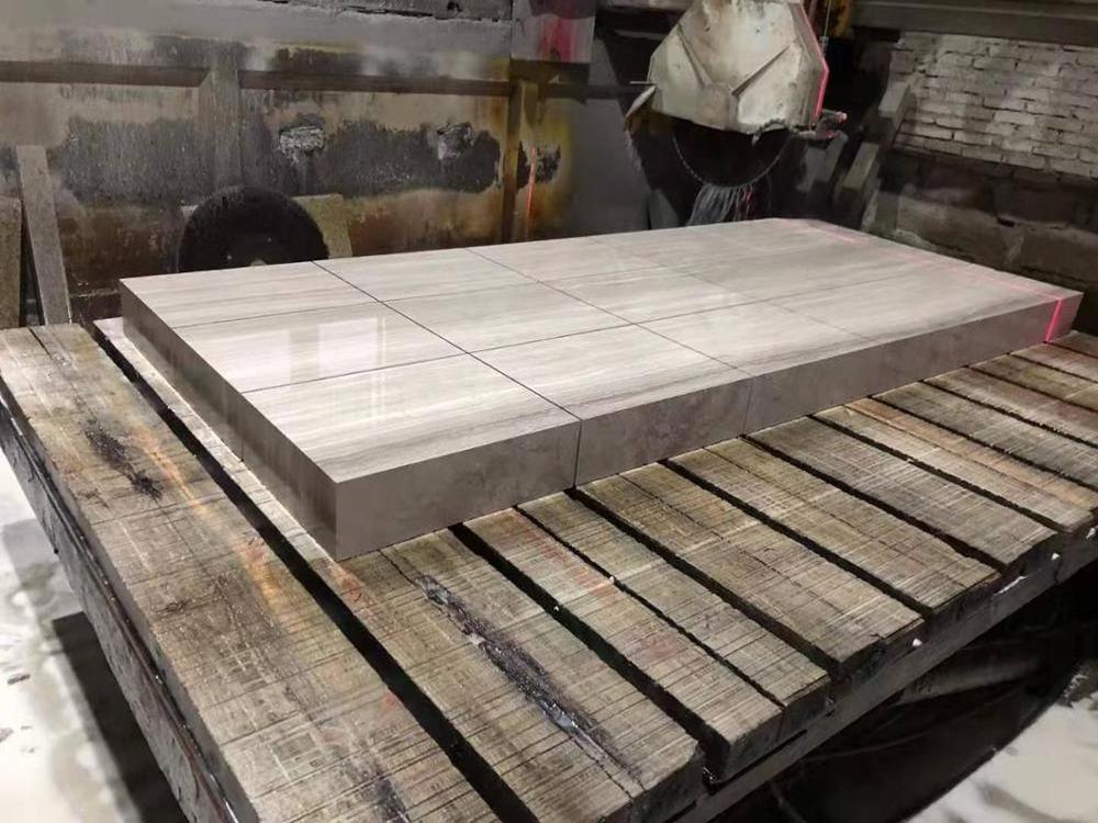 Cheap Hot sale Morden Wooden White Marble nature stone for kitchen or bathroom backsplash