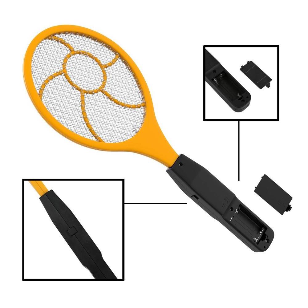 2AA Battery Mosquito Swatter Bug Zapper Electrical Mosquito Racket