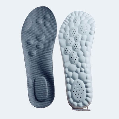 64C/4D Cloud Technology PU Shoe Insoles for Men and Women Elastic with Strong Arch & Super Soft Shock-Absorbing Cloud Insole