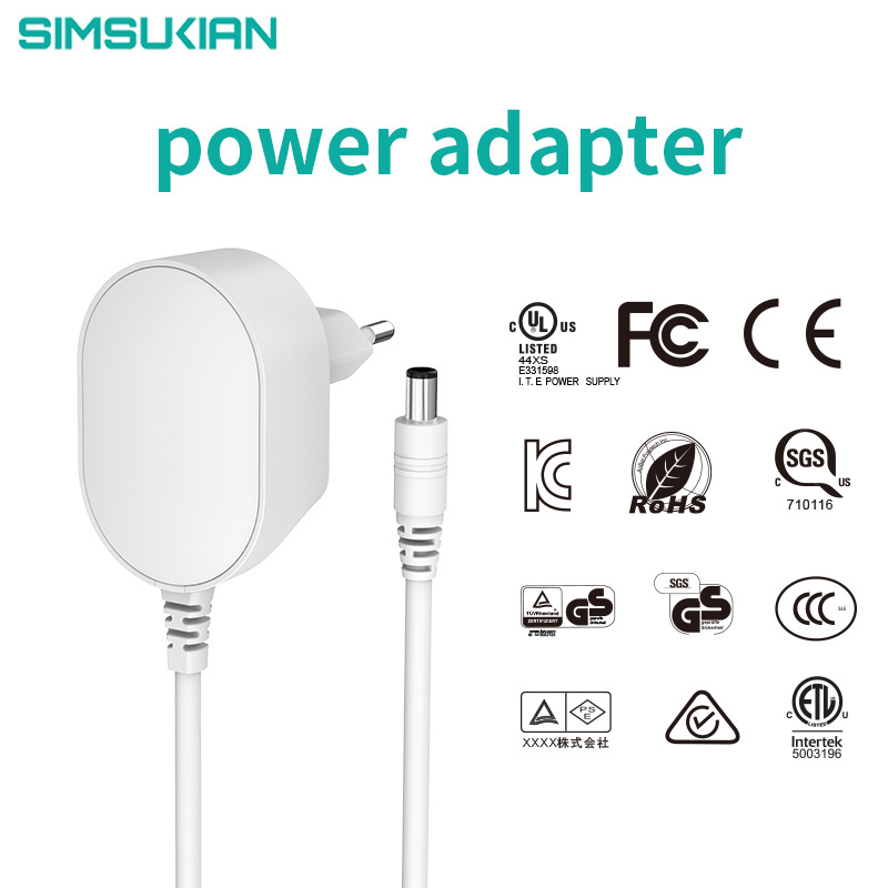 kc adaptor acbel slim dc switching power supply adapter 5v 2a 12v 1.25amp 12v1a 3pin 12v 1amp adapters 12v 1a white