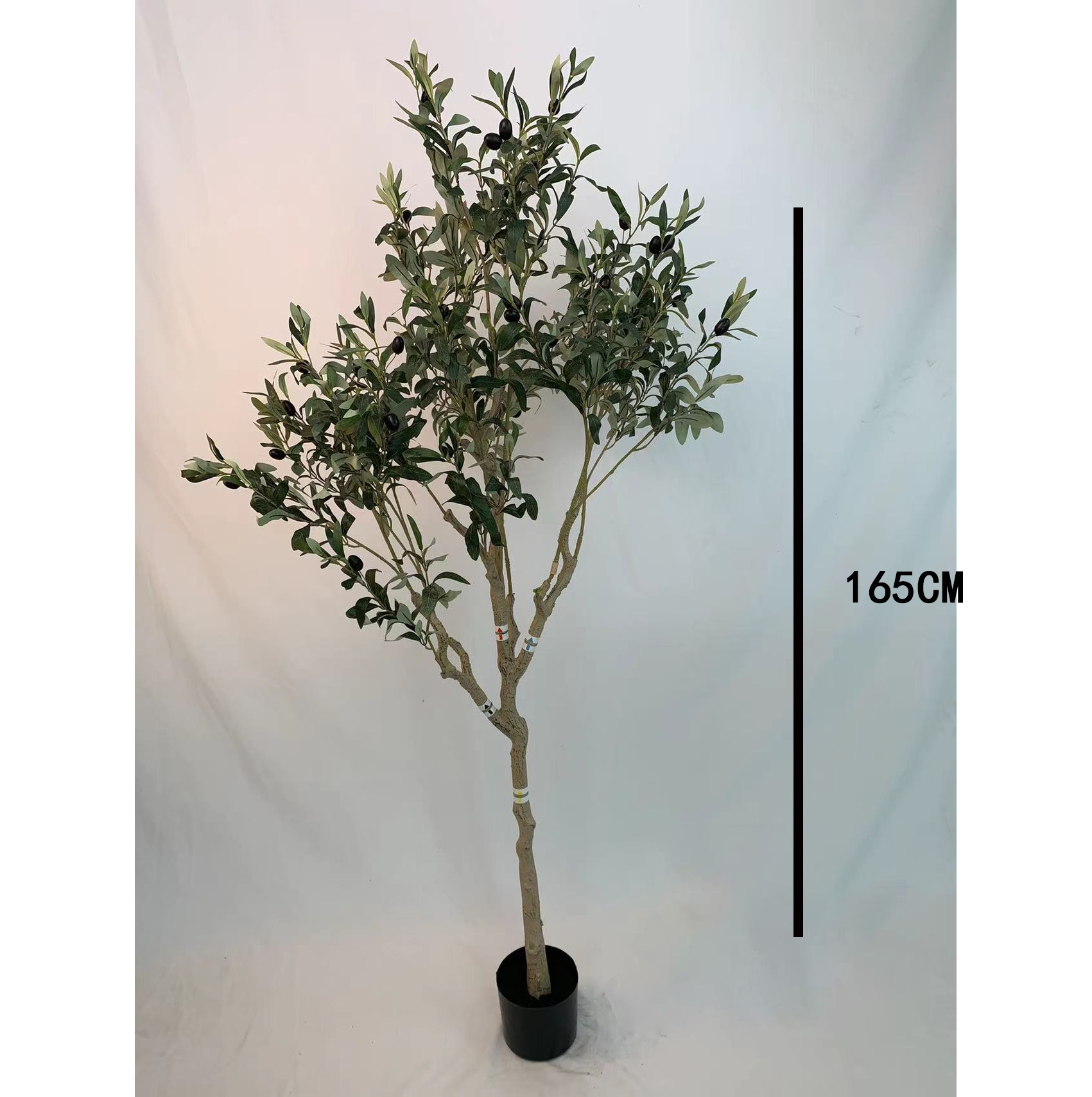 140cm Big Olive Tree With Full olive Fruit REAL Factory Artificial olive Tree landscaping Centerpiece Garden decor