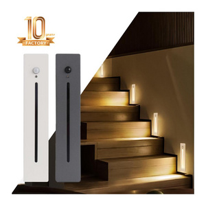 IP65 Waterproof LED Aluminum Wall Light with PIR Motion Sensor 220V Indoor/Outdoor Stair Step Lamp for Home Garden & Bedroom