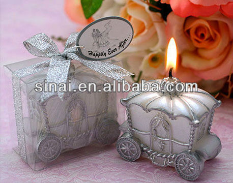 Wedding Candle / Party Favor Carriage Candle