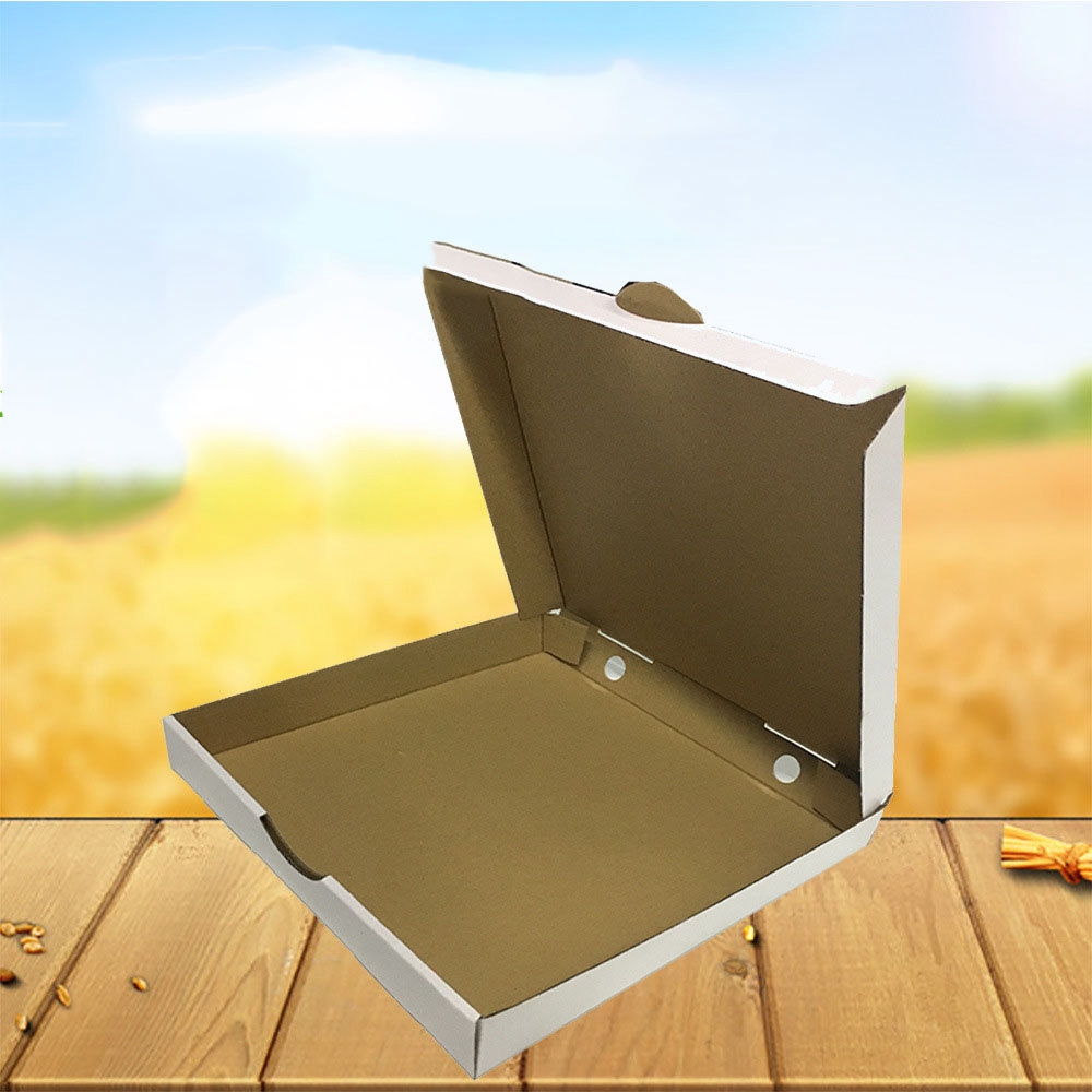 China Catering Supply Pizza Packing Box Pizza Box Corrugated Cardboard Box Pizza 33x33 for promotion price