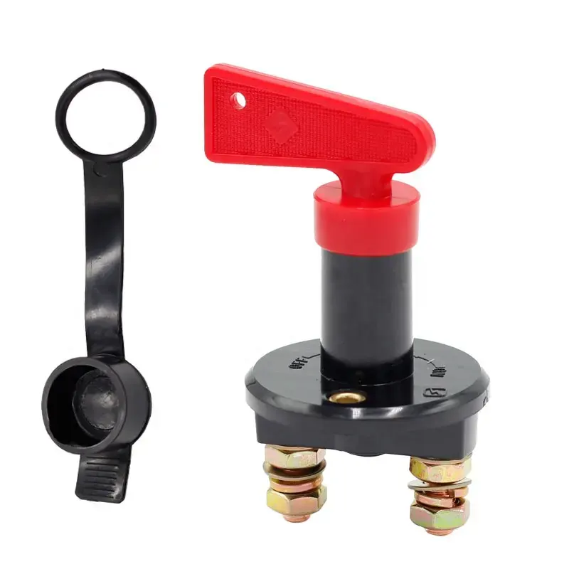 Battery Disconnect Switch 12-48V Battery Kill Switch Isolator Cut OFF Power for Marine Car Boat RV ATV Auto Truck Vehicles