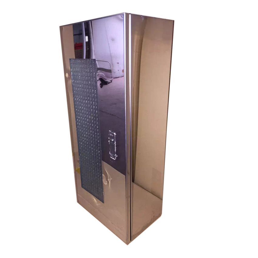 Fire extinguisher cabinet stainless steel Mirror type fire cabinet