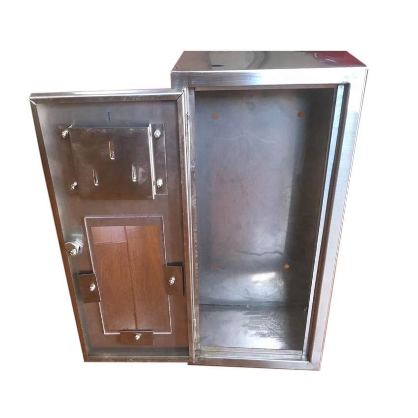 Fire fighting equipment fire extinguisher stainless steel wall cabinet