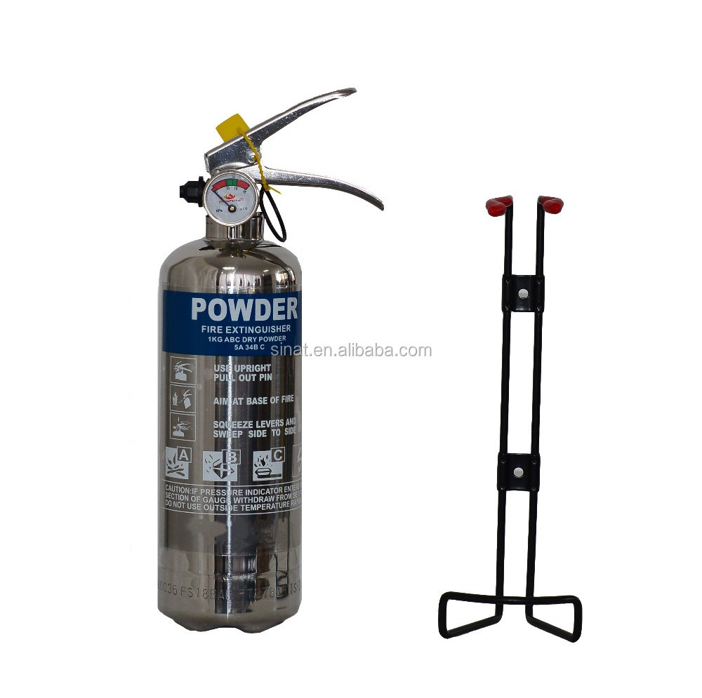 Stainless Steel Polished 1kg CE Fire Extinguishers