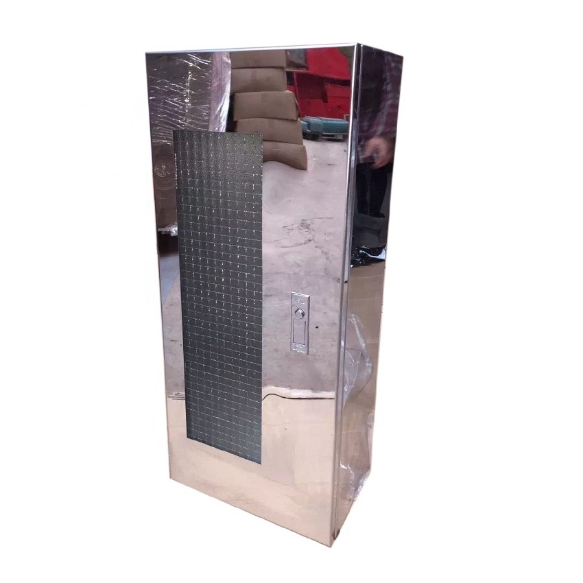 Fire extinguisher cabinet stainless steel Mirror type fire cabinet