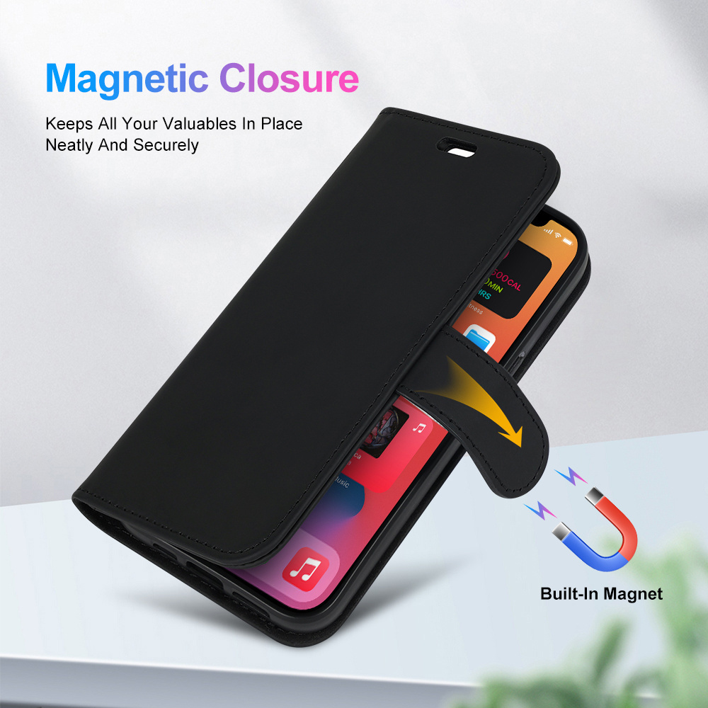 Premium Business Flip Folio Book Phone case Shockproof Cover for Women Men for Samsung S23 Ultra Wallet Case