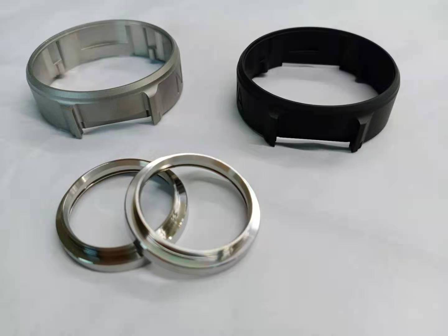 Precision CNC machining aluminum stainless steel for wrist watch dial parts ,watch parts cases with PVD coating and anodizing