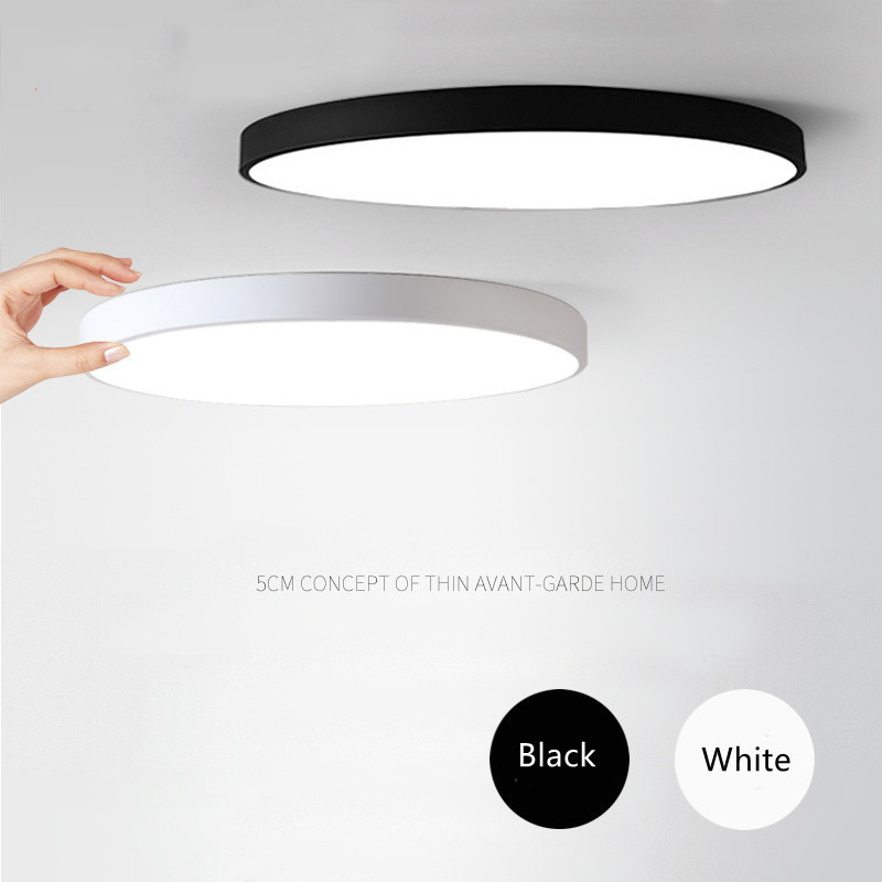 Modern Surface Mounted Bedroom Living Room Home Lighting Round Led Ceiling Light