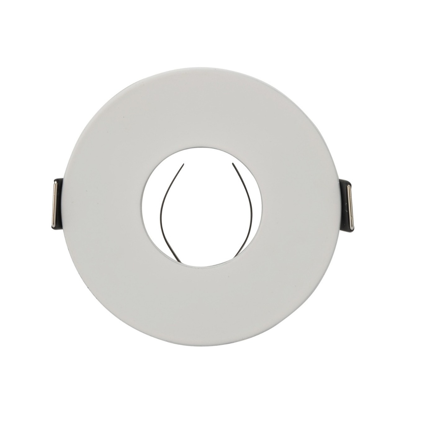 Aluminum 90mm GU10 MR16 Round Fixture Anti-Glare Fixture LED Recessed Down Light Spotlight