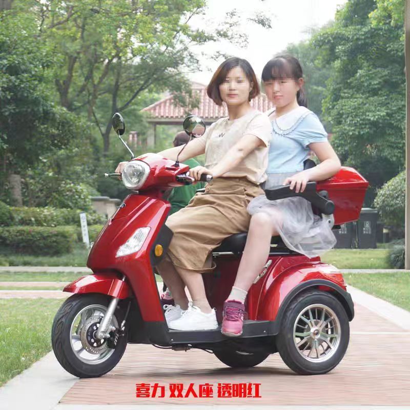 High Quality Electric Tricycle 3 Wheel Electric Motorcycle LED Display Mobility Scooter 3 Wheel Electric Motorcycle Open