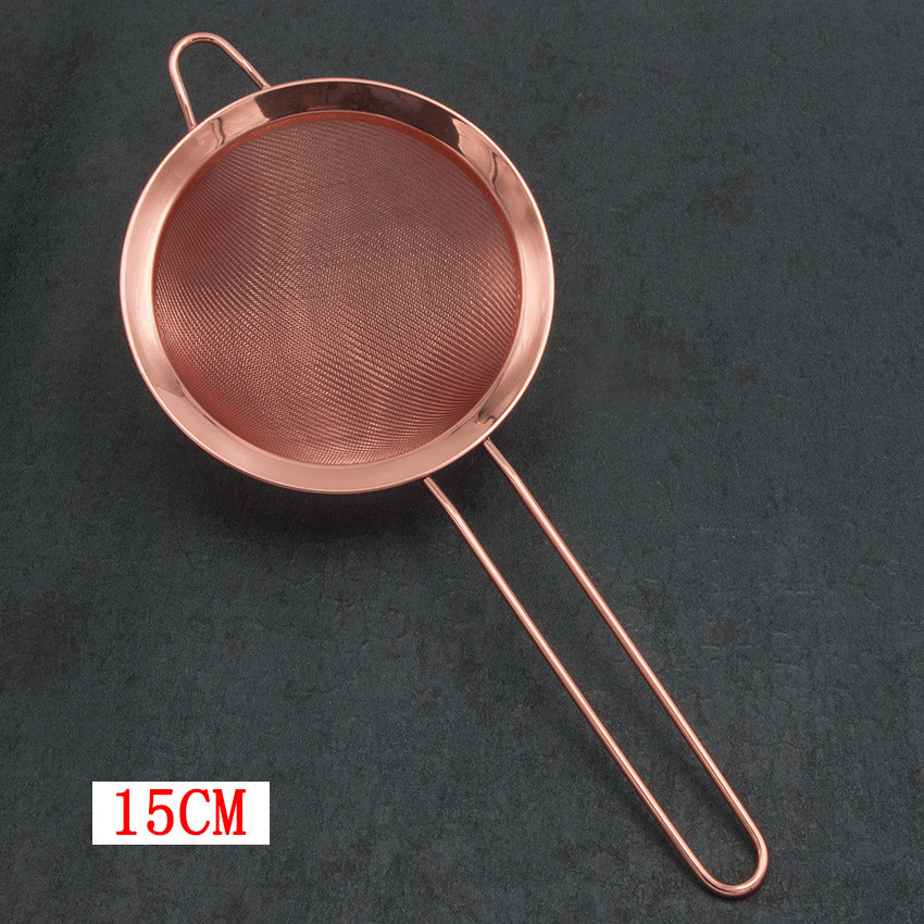 new product ideas 304 stainless steel mesh sieve for cooking gold silver strainer high quality flour sieve