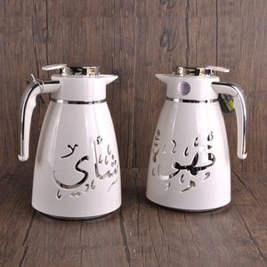 wholesale 1L 1000 ML dallah arabic coffee pot tea sets for home hotel espresso coffee pot