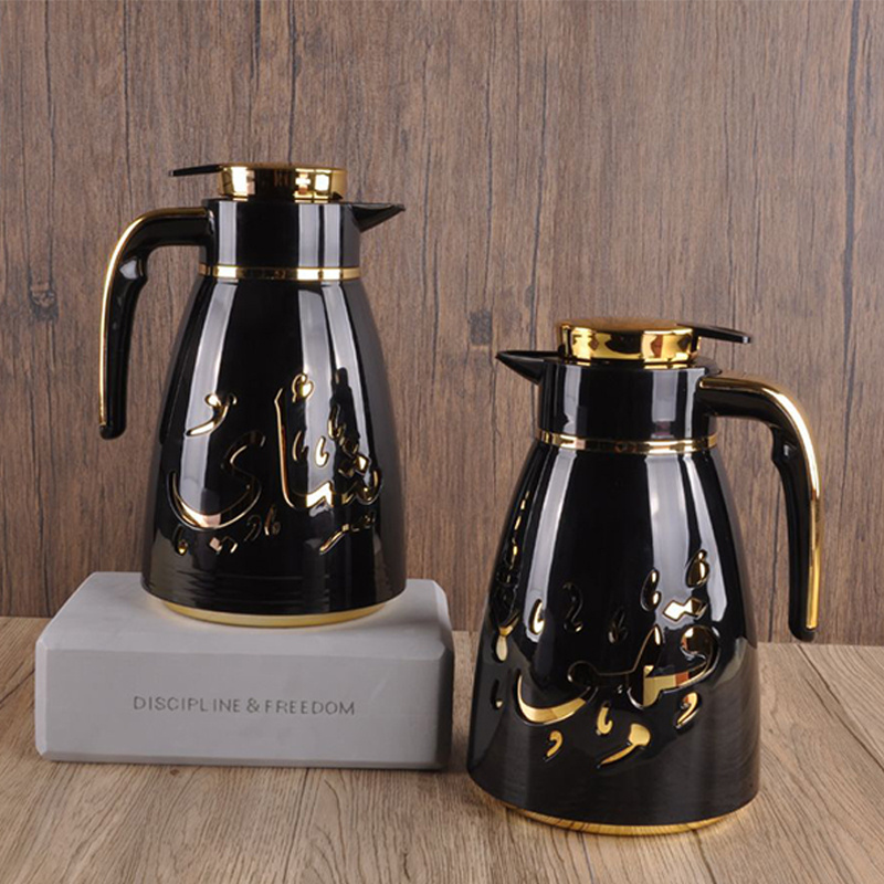 best selling high-end 1000ml 1000 ML coffee maker pot for arabic turkish glass tea pot