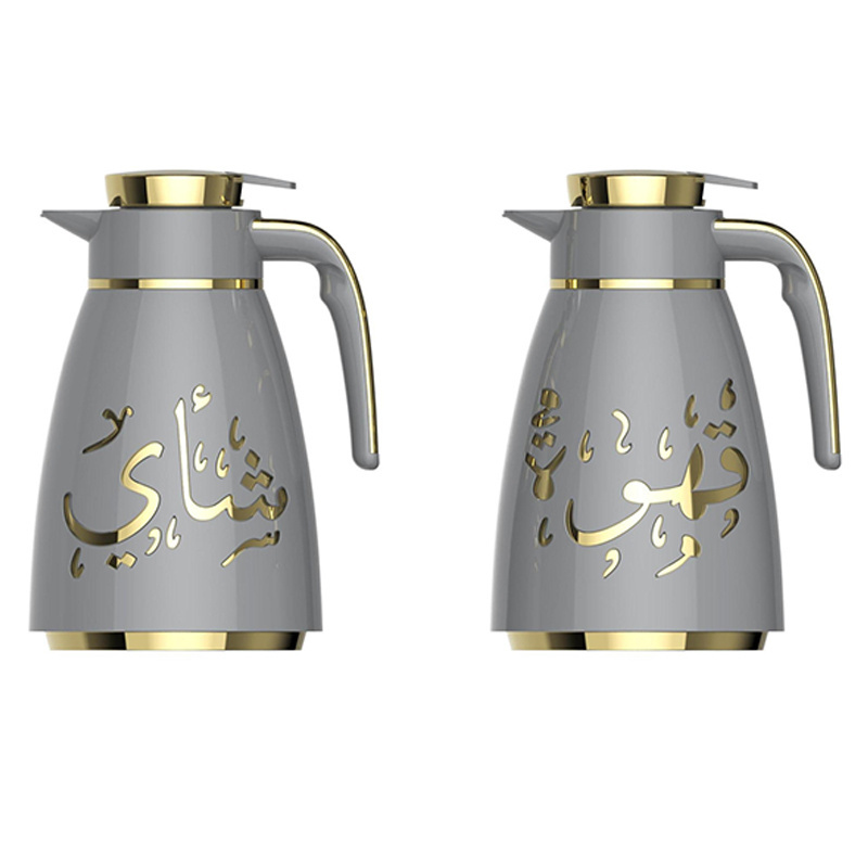 best selling high-end 1000ml 1000 ML coffee maker pot for arabic turkish glass tea pot