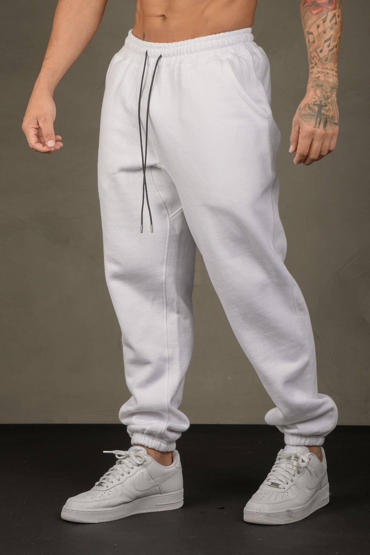 Manufacturer Blank High Quality 100% Cotton Sweat pants With Pockets Custom Logo Sweatpants Men Jogger