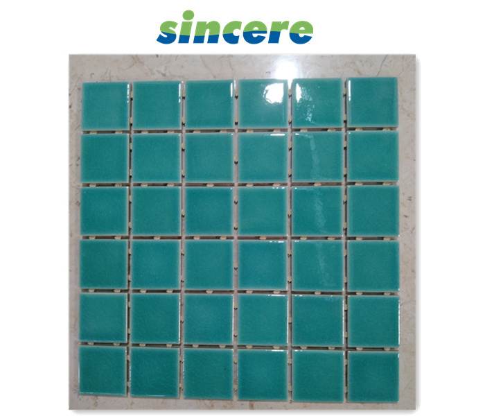 Factory Supply Green Dot Mounting Dot Joint Kitchen Bathroom Shower Wall Floor Tiles Dot Mosaic