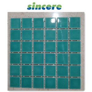 Factory Supply Green Dot Mounting Dot Joint Kitchen Bathroom Shower Wall Floor Tiles Dot Mosaic