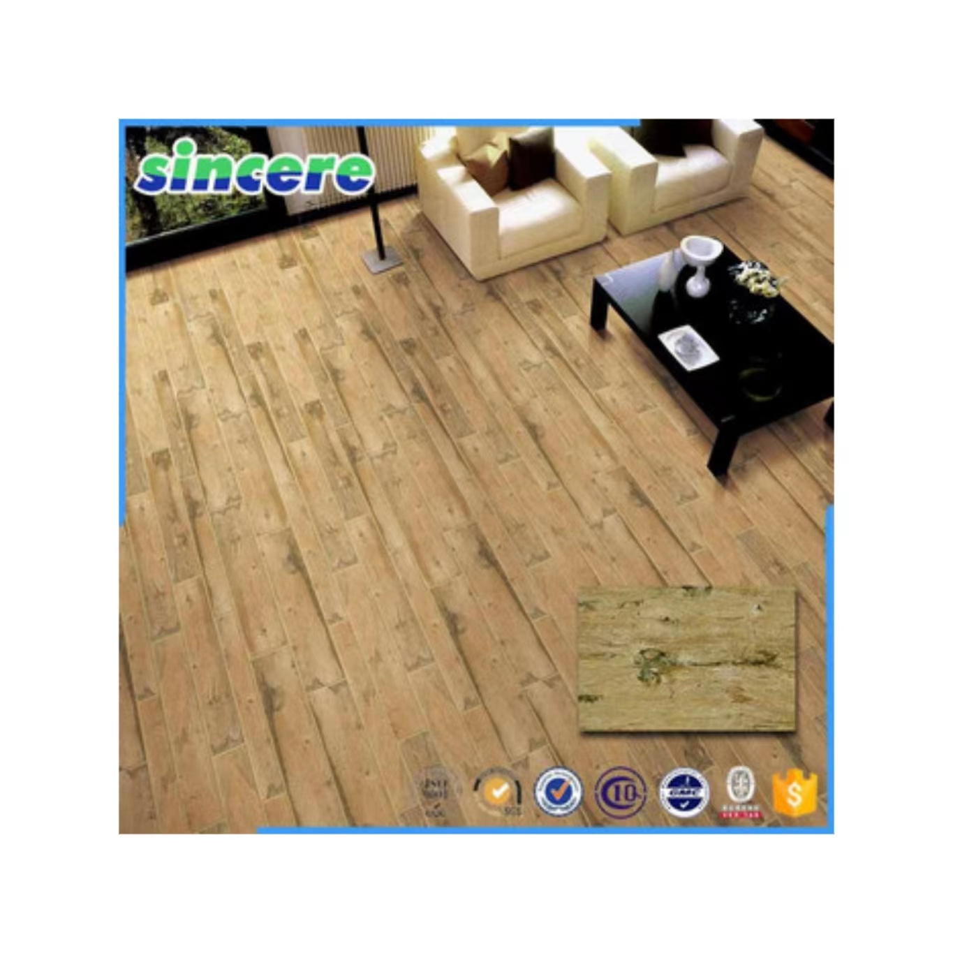 wooden bamboo floor tile