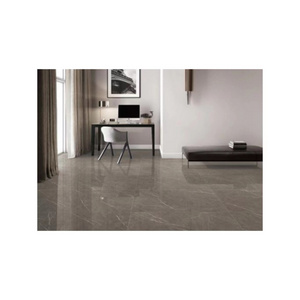 600X1200 grey glossy finish flooring porcelanico tile