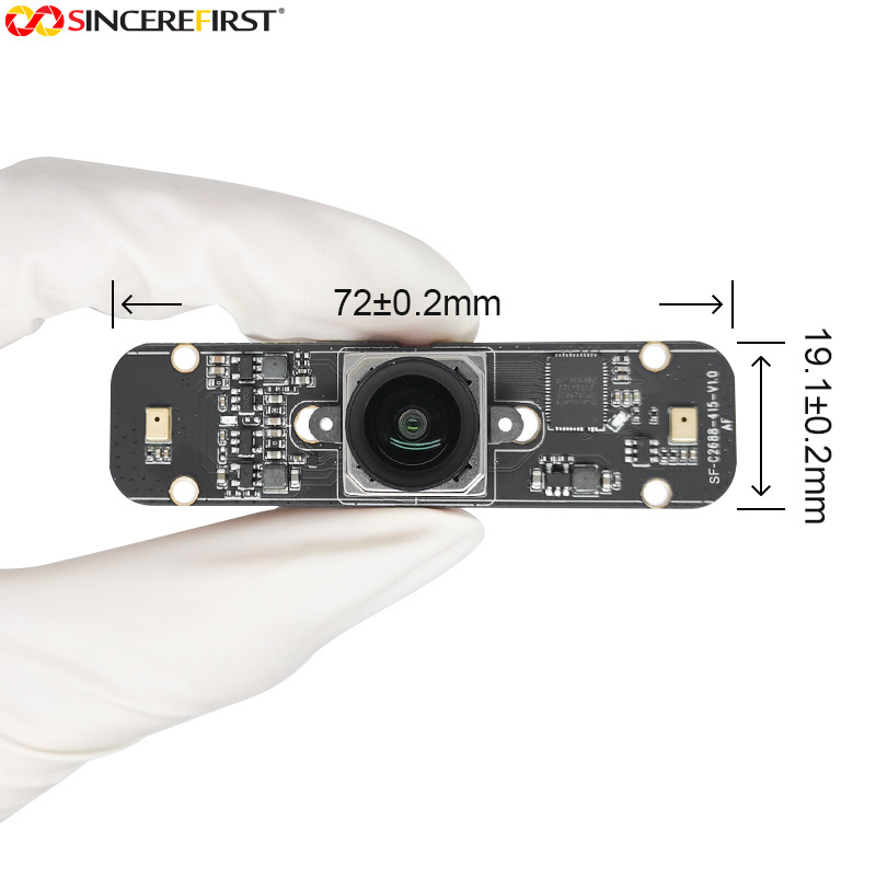 OEM 1080P Hd 8MP IMX415 Starlight Sensor 4K Fisheye USB Camera Module Autofocus Embedded AI Human Detection IP Camera USB Module