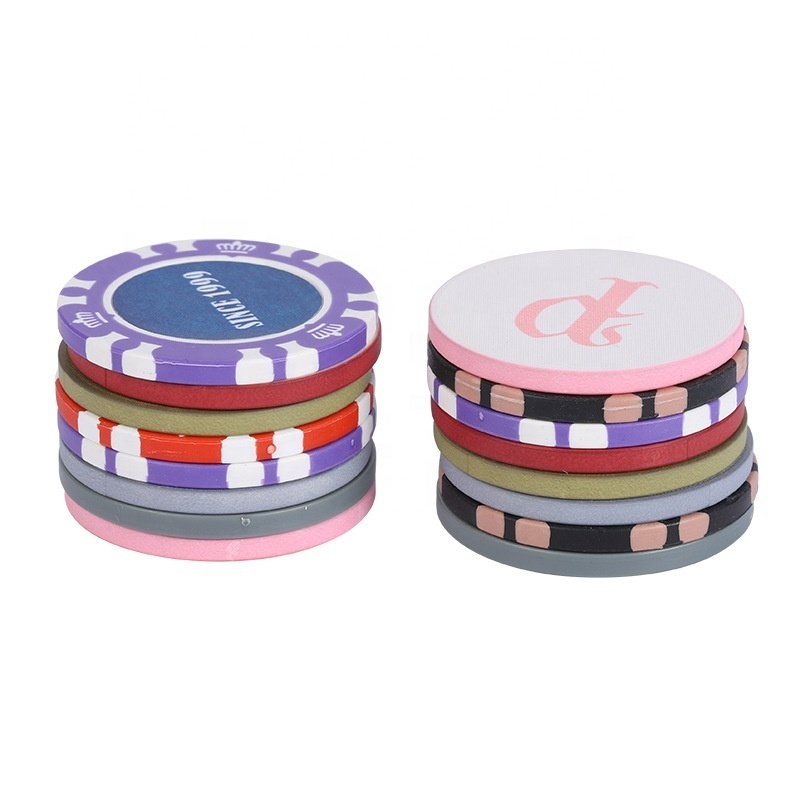 Wholesale Professional Golf Ball Marker Cheap Poker Set 500 Chips Coin 10g Custom Ceramic Poker Chips