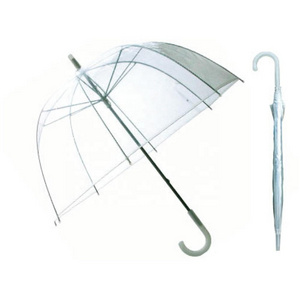 Custom Disposable EVA POE Clear Plastic Cheap Folding Transparent Umbrella