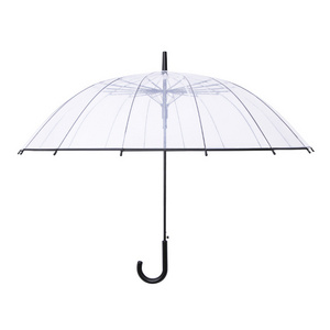 SSG Custom Cheap Promotional Custom Print Pvc Dome Beach Clear Transparent Umbrella