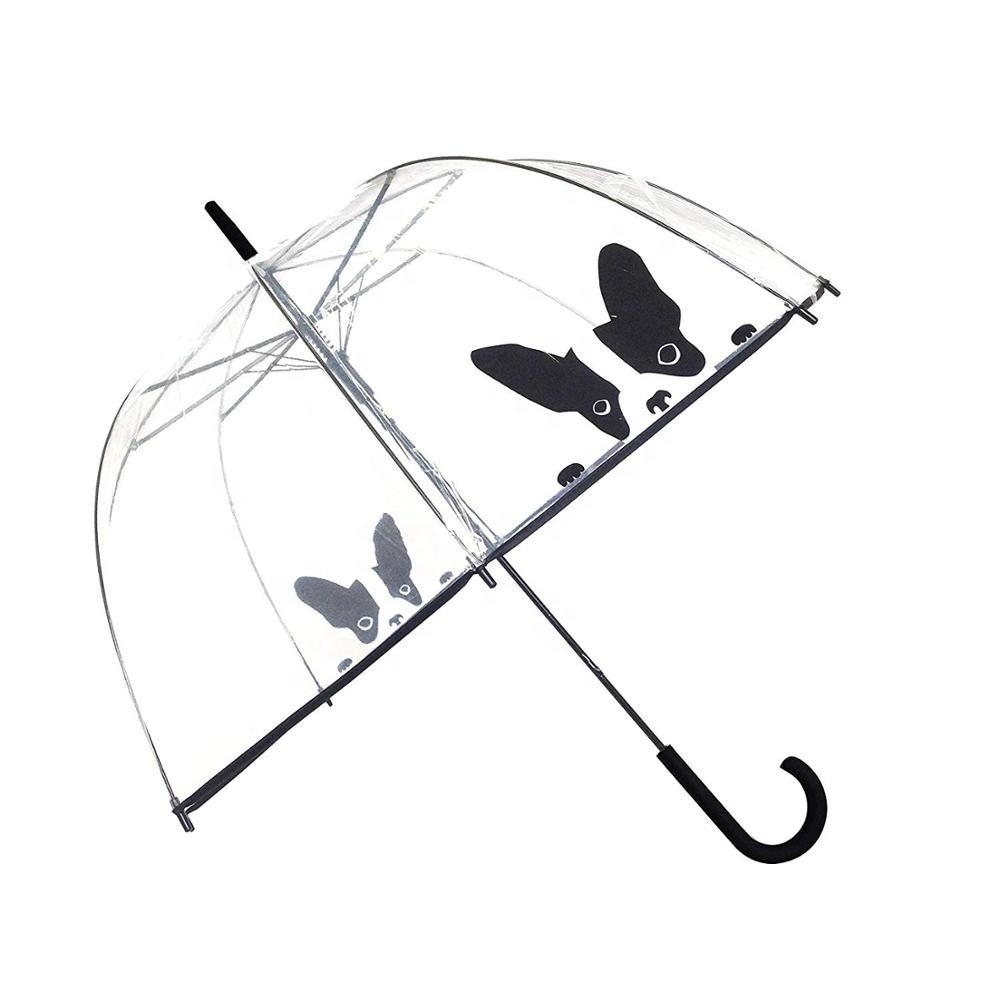 Promotional Transparent Umbrella Pastel Pvc Clear Small China Kids Umbrellas For The Rain