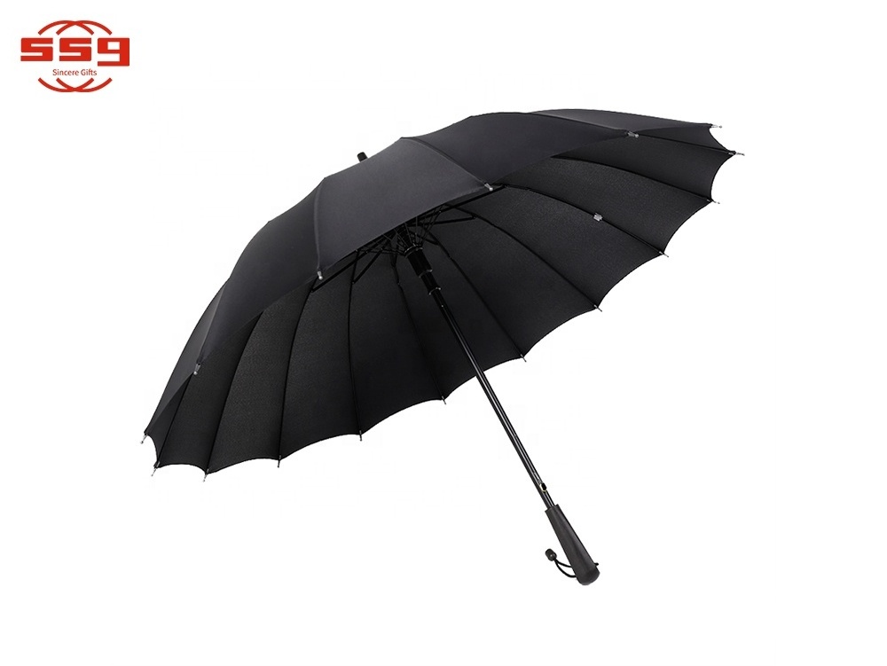 Promotional Custom 23 Inch 190T Rain Umbrella With Logo Prints