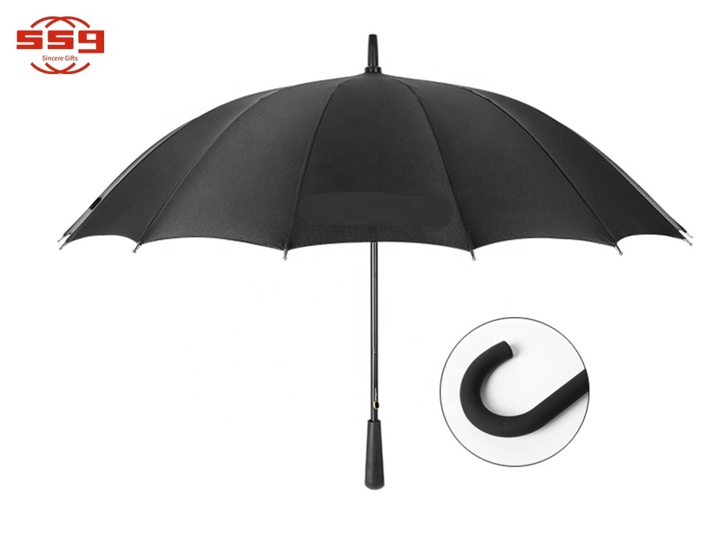 Promotional Custom 23 Inch 190T Rain Umbrella With Logo Prints