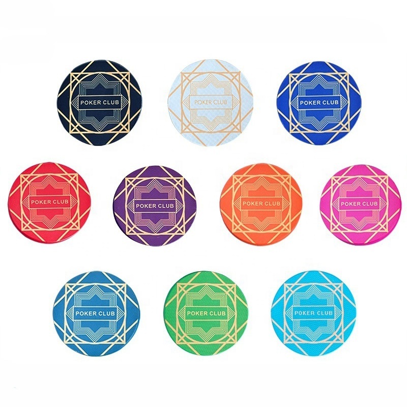 Factory Custom Professional Family Game Cheap Blanks Clay Casino Poker Chips With Custom Logo