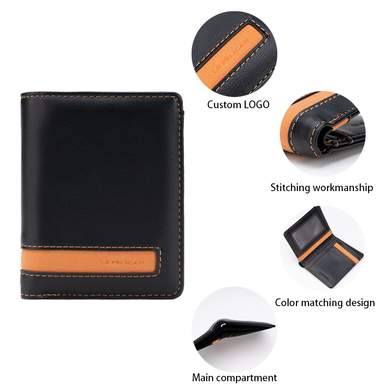 Pu Leather coin Purse Mens Luxury Wallets Classic Short Wallets For Men Luxurious Carteras