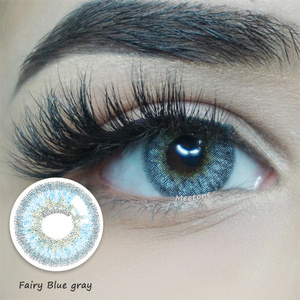 Meetone Fairy 14.2mm Private Label Available Natural for Dark Eyes Soft Colored Contact Lenses