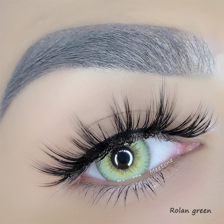 Meetone rolan gray customized private logo acceptable super natural contact lens