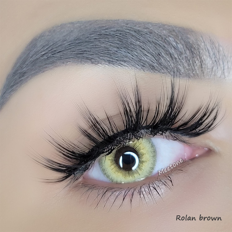 Meetone rolan gray customized private logo acceptable super natural contact lens