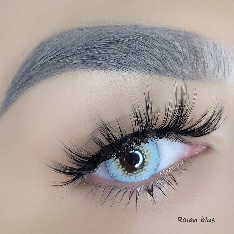 Meetone rolan gray customized private logo acceptable super natural contact lens