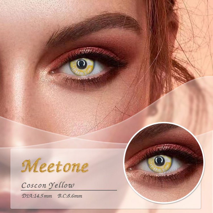 Meetone Coscon wholesale private label available soft 14.5 mm contact lens