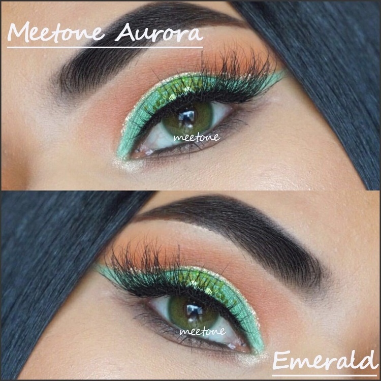 Meetone Aurora 14 Colors Contact Lens Wholesale Yearly Super Natural Look Contacts