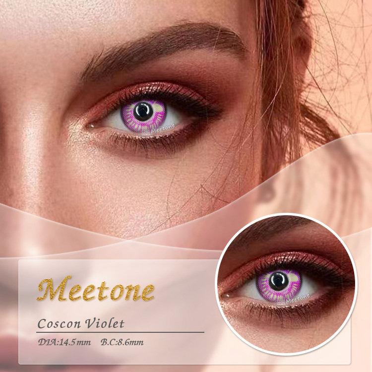 Meetone Coscon wholesale private label available soft 14.5 mm contact lens