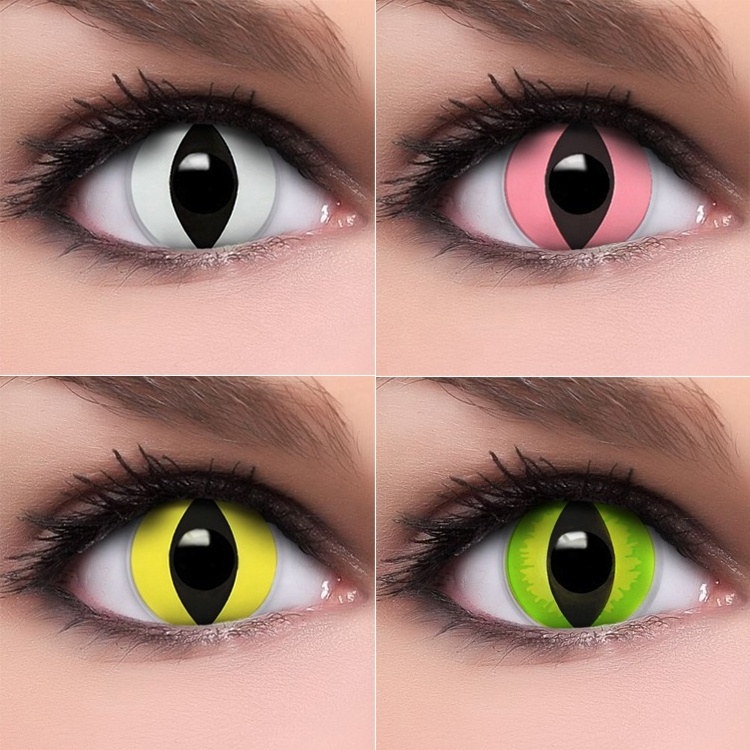 Meetone Halloween Fancy Contacts Crazy Cosplay Sharingan Contact Lens