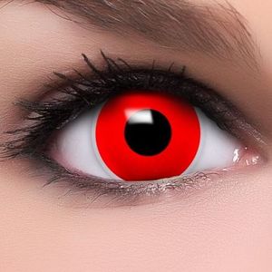 Meetone red anime sharingan vampire crazy halloween contact lenses